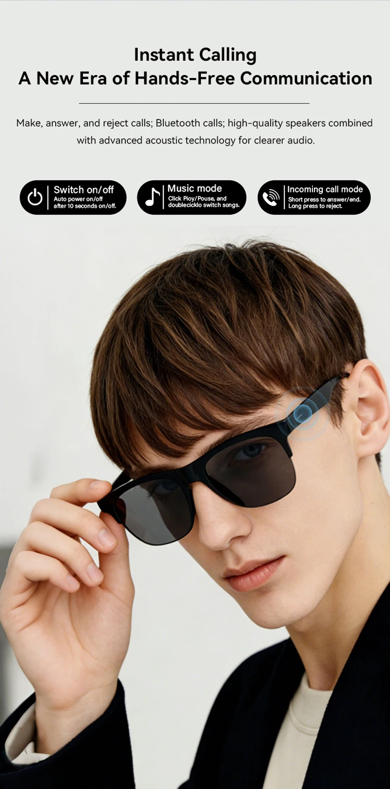 Lenovo 8K 1600MP AI Smart Glas - Smart Glasses Lens ulasan dan harga