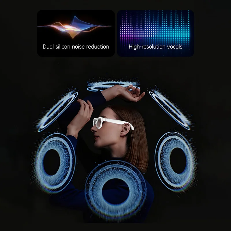 6K HD AI Camera Glasses 800MP  - Smart Glasses Lens ulasan dan harga