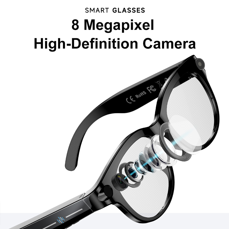 FLAUNT AI Smart Glasses 4K Cam - Smart Glasses Lens ulasan dan harga