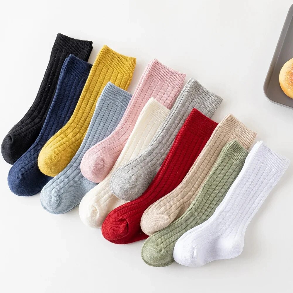 3Pairs/Lot Baby Knee High Sock - Baby Sock Oximeter ulasan dan harga